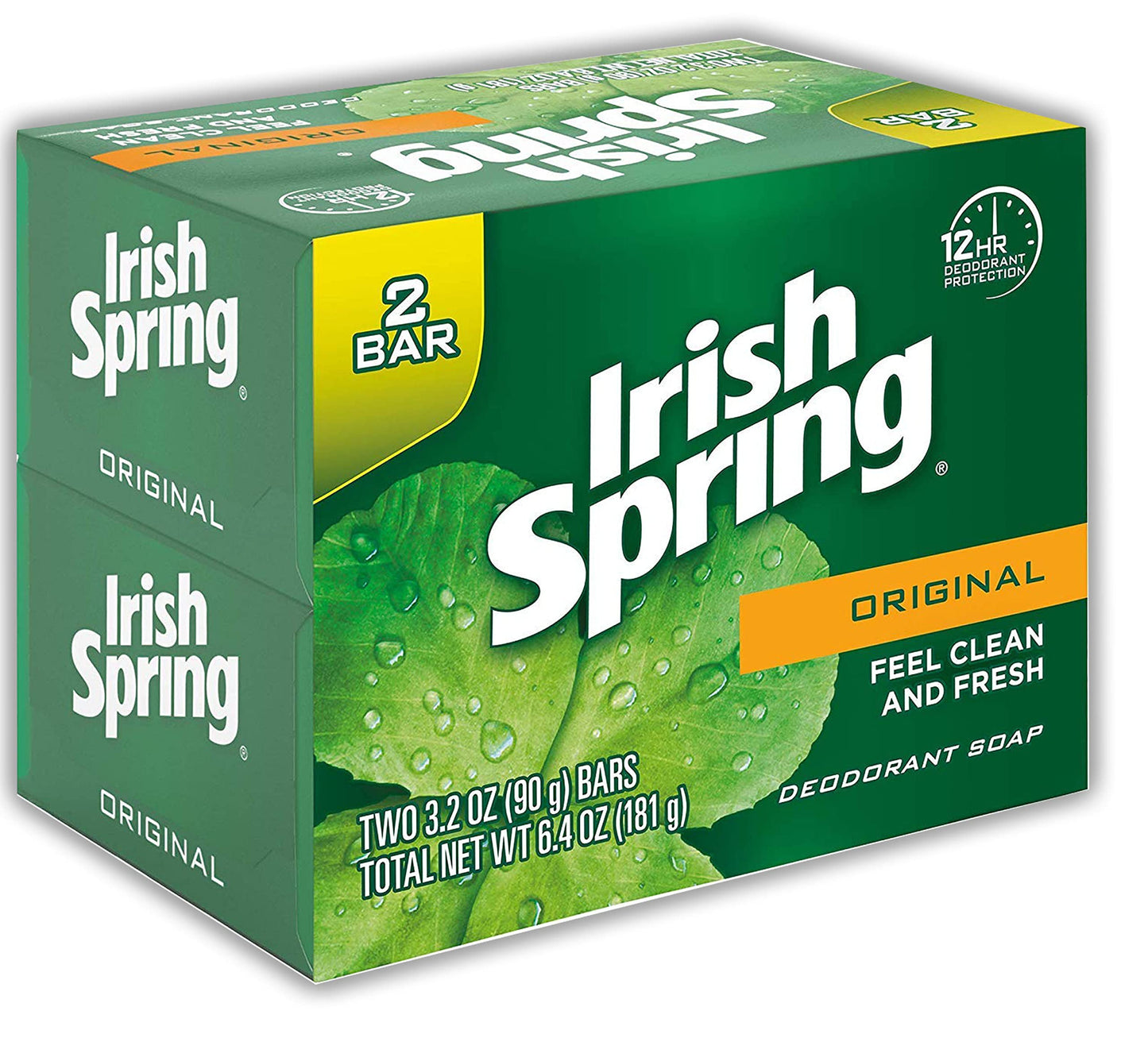 Irish Spring Bar Soap 3.2 Oz Bar (Original, 4 Bars) Beauty & Personal Care Irish Spring