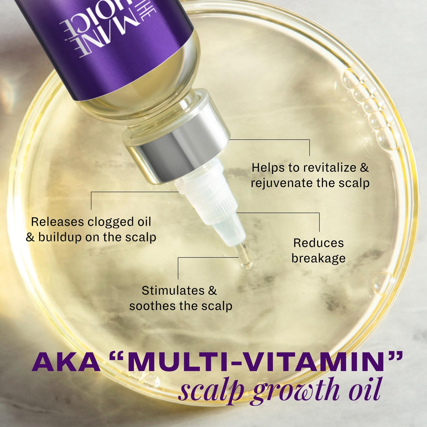 The Mane Choice Alpha Multi-Vitamin Scalp Hair Growth Oil, 4 Fl Oz, 1 Pack, Nourishing Scalp Oil with Biotin, Vitamin C, Rosemary, Rice Extract Beauty & Personal Care The Mane Choice