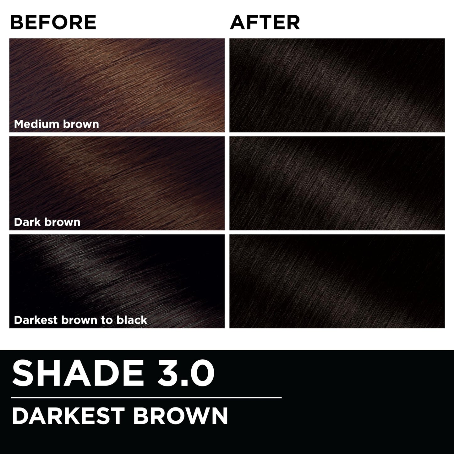 Garnier Olia Hair Color, Ammonia-Free Permanent Hair Dye, Oil-Powered Formula for 100% Gray Coverage and 3x Shinier Hair, Vegan & Cruelty Free, 3.0 Beauty & Personal Care Garnier
