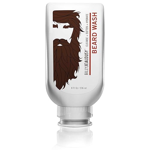 Billy Jealousy Beard Wash Hydrating Mens Beard Shampoo 8 Fl Oz (Pack of 1) Beauty & Personal Care Billy Jealousy
