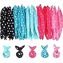 Bememo 40 Pieces Soft Curlers Hair Rollers Overnight Heatless Pillow Rollers for Hair Satin Sponge Curlers to Sleep in No Heat for Long Short Styling Beauty & Personal Care Bememo