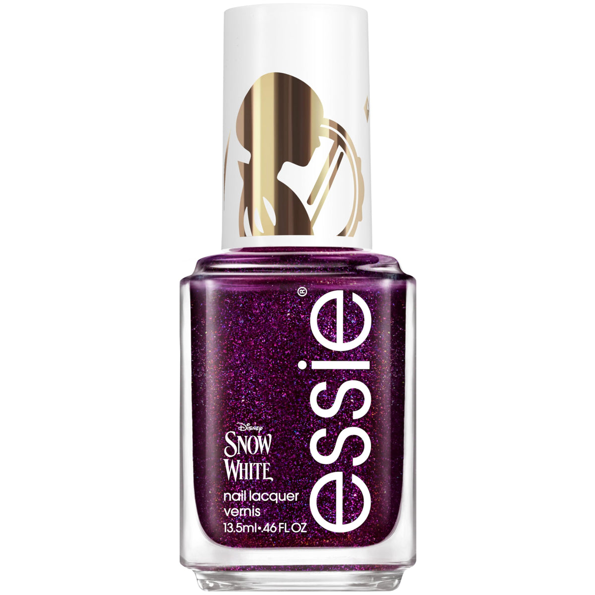 essie salon-quality nail polish, Disney's Snow White, purple, tempted with envy, 0.46 fl oz
