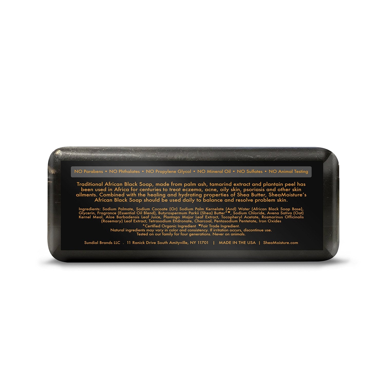 Shea Moisture African Black Soap With Shea Butter 8 oz (Pack of 3) Beauty & Personal Care Shea Moisture