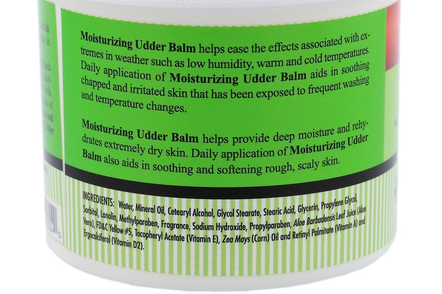 The Happy Cow Moisturizing Udder Balm - 12 ounce jar Beauty & Personal Care Udder Balm