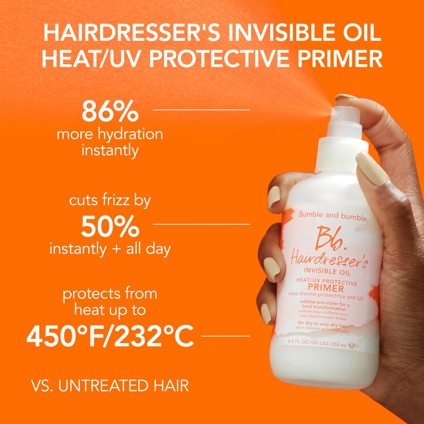 Bumble and bumble. Hairdresser's Invisible Oil Travel-Size Hair Set for Hydration + Frizz Reduction | Shampoo, Conditioner + Hair Primer | 3-Piece Set Beauty & Personal Care Bumble and bumble.