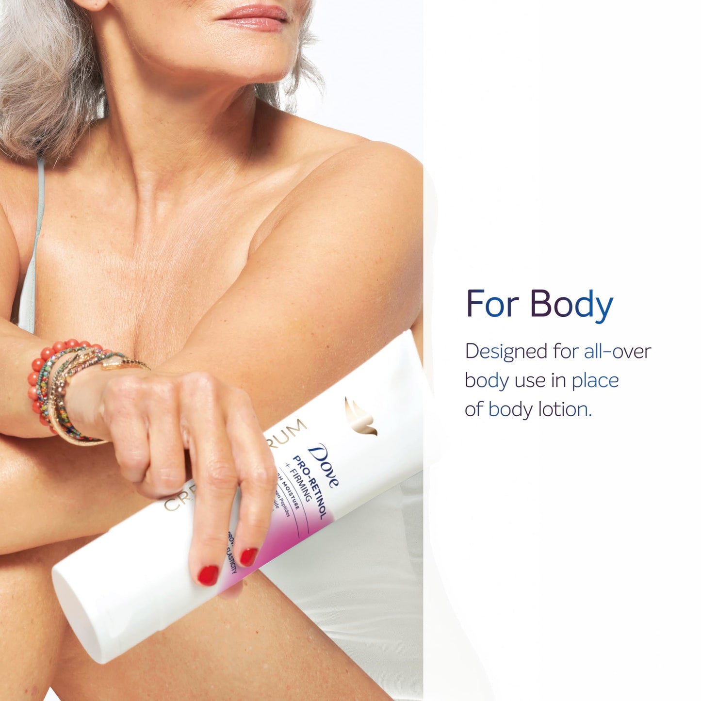Dove Cream Serum Pro-Retinol + Firming for Elasticity and Firmness, with Collagen Peptides, Niacinamide and Antioxidants Lotion, 8 oz Beauty & Personal Care Dove