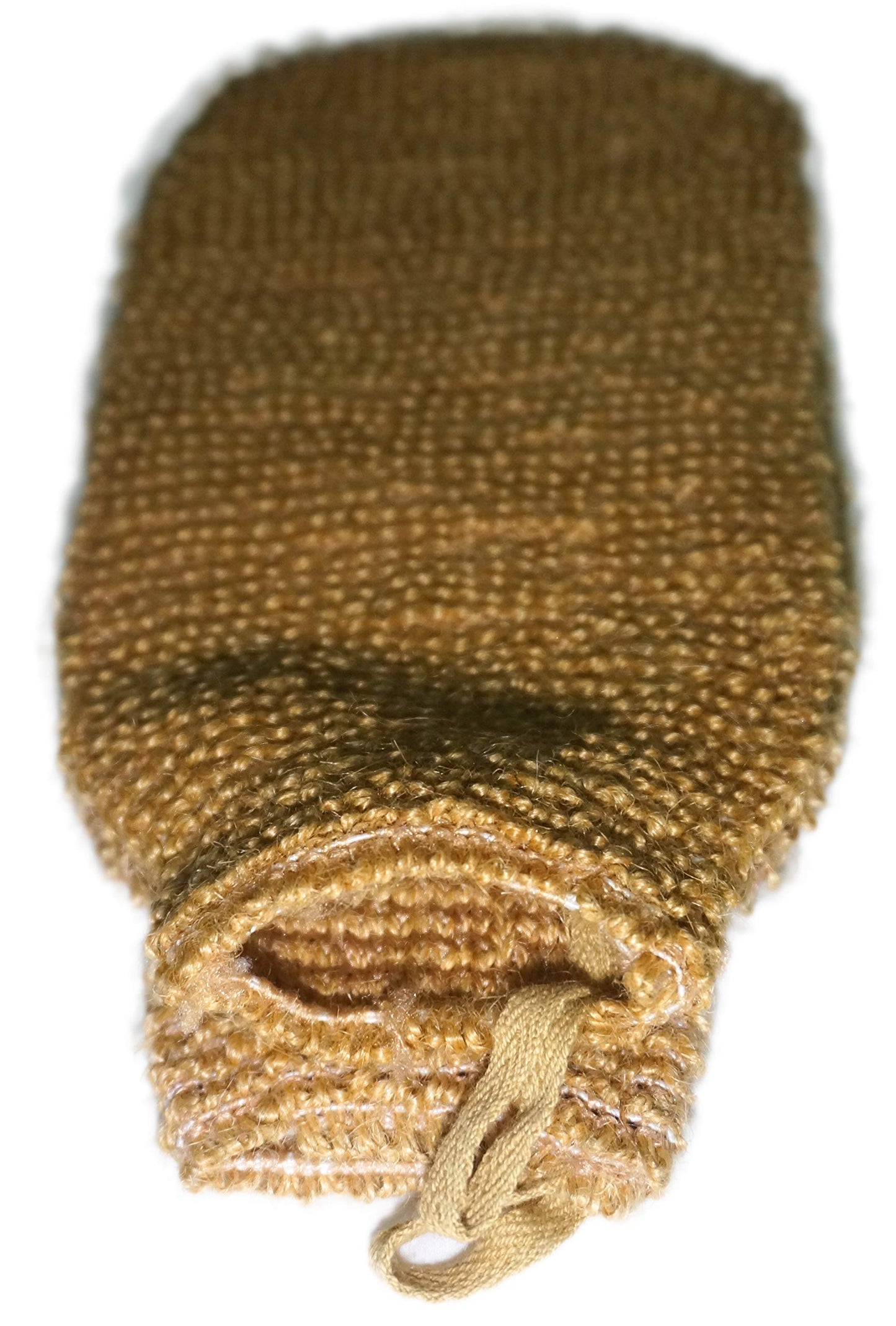 2 Pieces(5.1×9.0 inches) Natural Vegetable Fiber Exfoliating Sisal Bath Spa Shower Scrubber Loofah Rub Glove Mitt Mitten - Great for Your Skin Care Beauty & Personal Care JINS-Hung