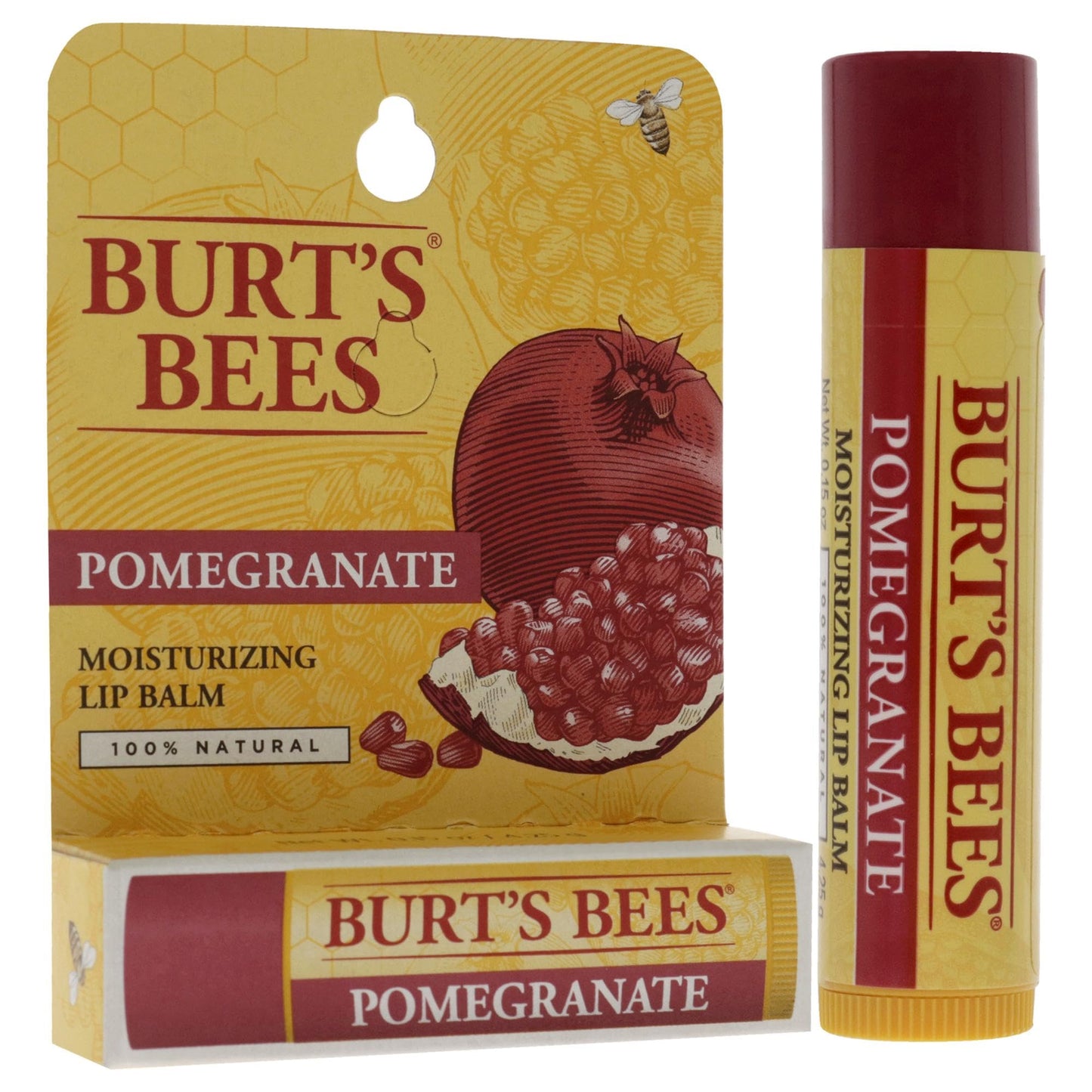 Burt's Bees Lip Balm, Pomegranate Oil, 0.15 oz Beauty & Personal Care Burt's Bees