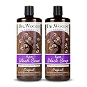 Dr. Woods Raw African Liquid Black Soap - Body Wash for Men and Women, Contains Organic Shea Butter, Gentle Exfoliant, Natural Cleanser for Face Beauty & Personal Care Dr. Woods