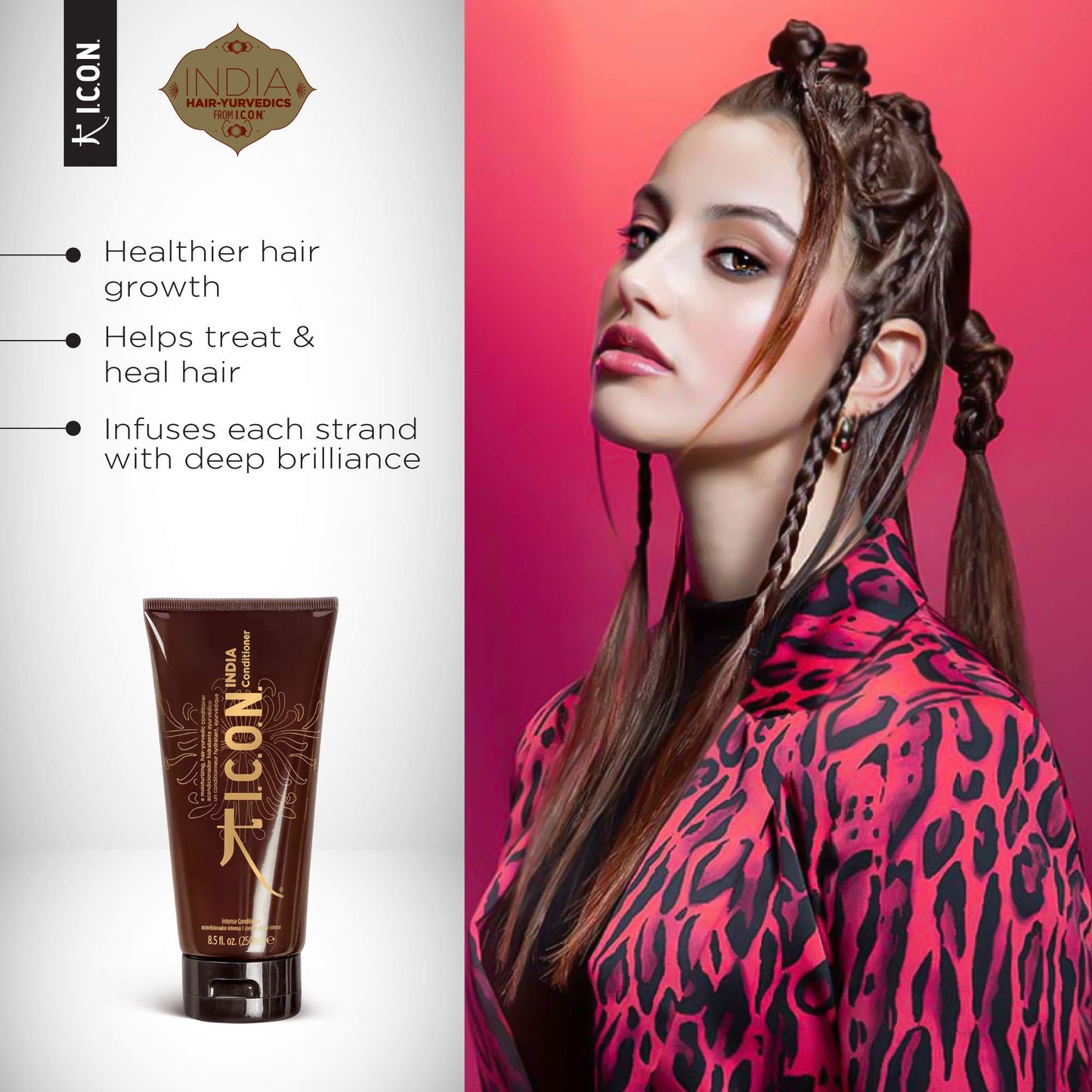 K I.C.O.N. I.C.O.N. India Conditioner, Nourishing & Strengthening Treatment, Hair & Scalp Revitalizer, Promotes Growth, 8.5 oz Beauty & Personal Care K I.C.O.N.