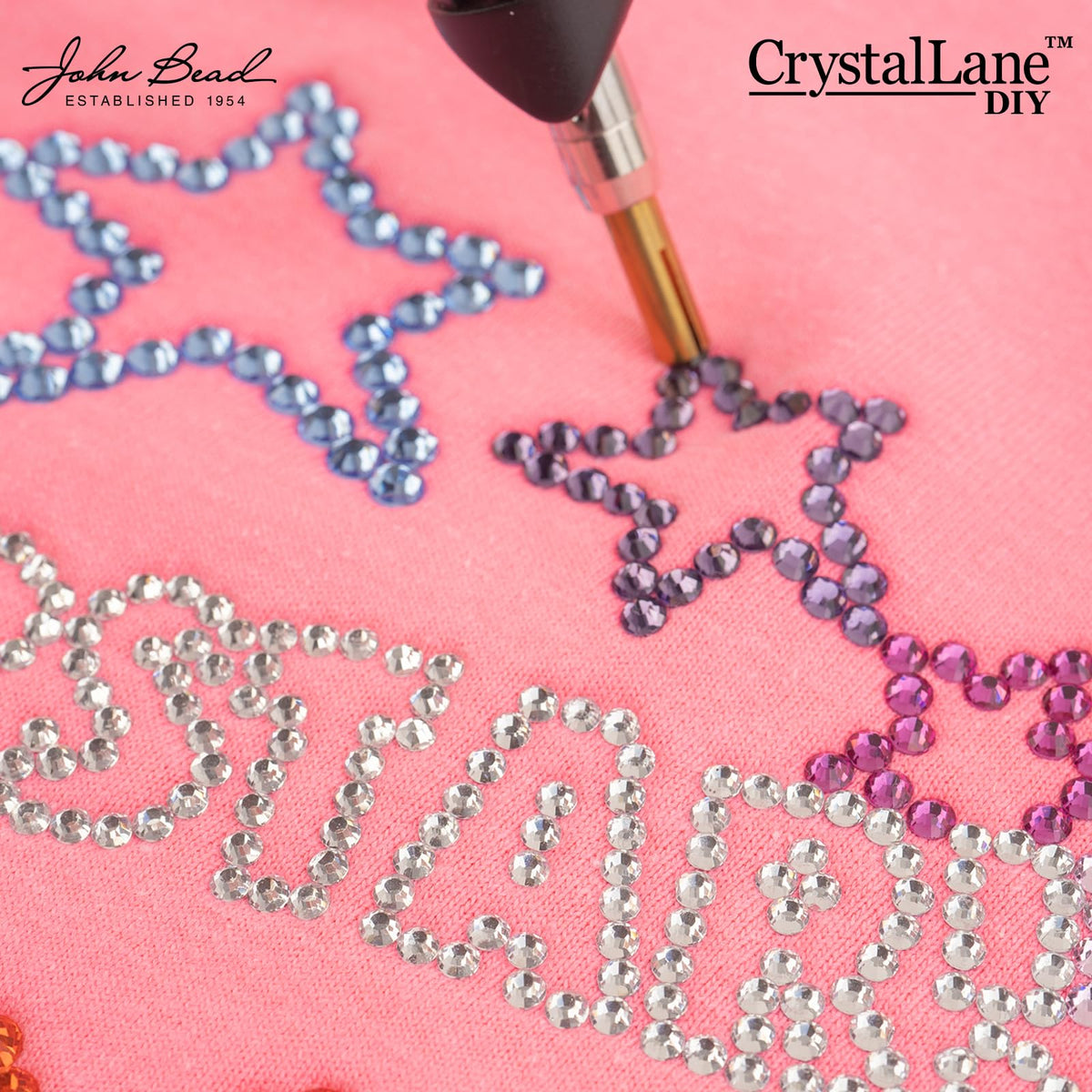 Crystal Lane DIY Flat Back Hotfix Rhinestones, ss16 (4mm), Sapphire 1440pcs