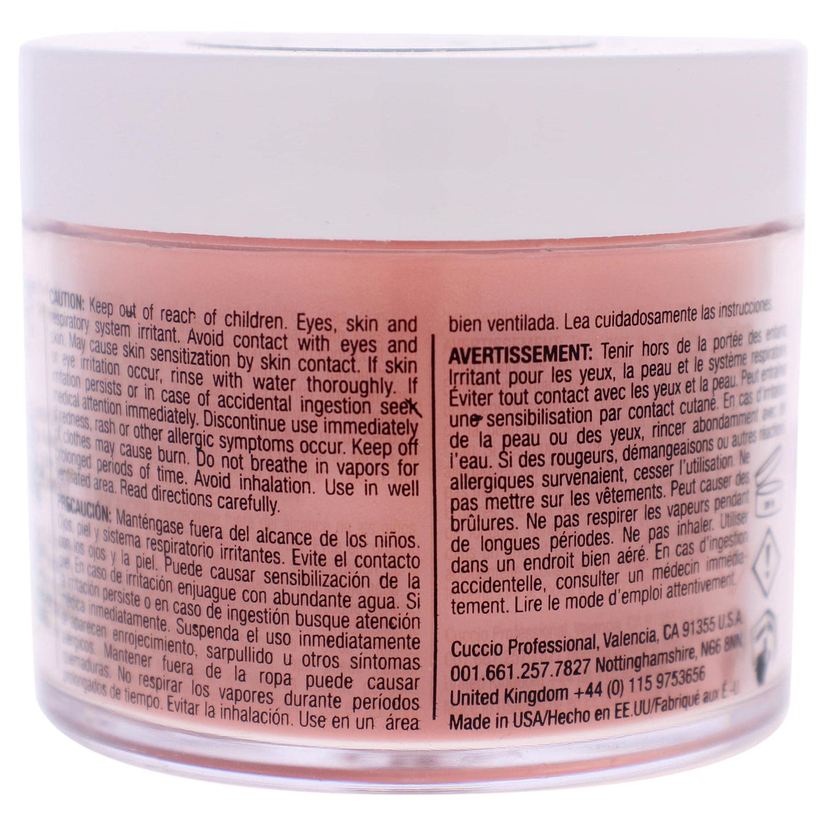 Cuccio Colour Powder Nail Polish - Lacquer For Manicure And Pedicure - Highly Pigmented Powder That Is Finely Milled - Durable Finish With A Flawless Beauty & Personal Care Cuccio