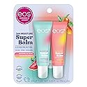 eos 24H Moisture Super Balm- Watermelon Frosé & Mango Melonade, Lip Mask, Day or Night Lip Treatment, Made for Sensitive Skin, 0.35 fl oz, 2-Pack Beauty & Personal Care eos