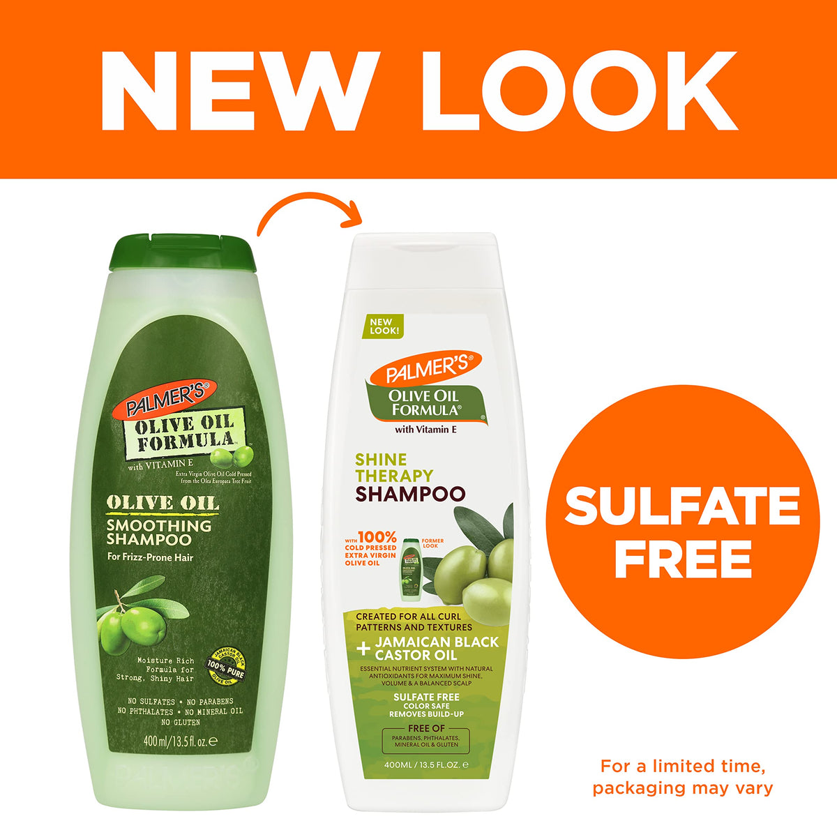 Palmer's Olive Oil Formula with Vitamin E, Smoothing Shampoo 13.50 oz