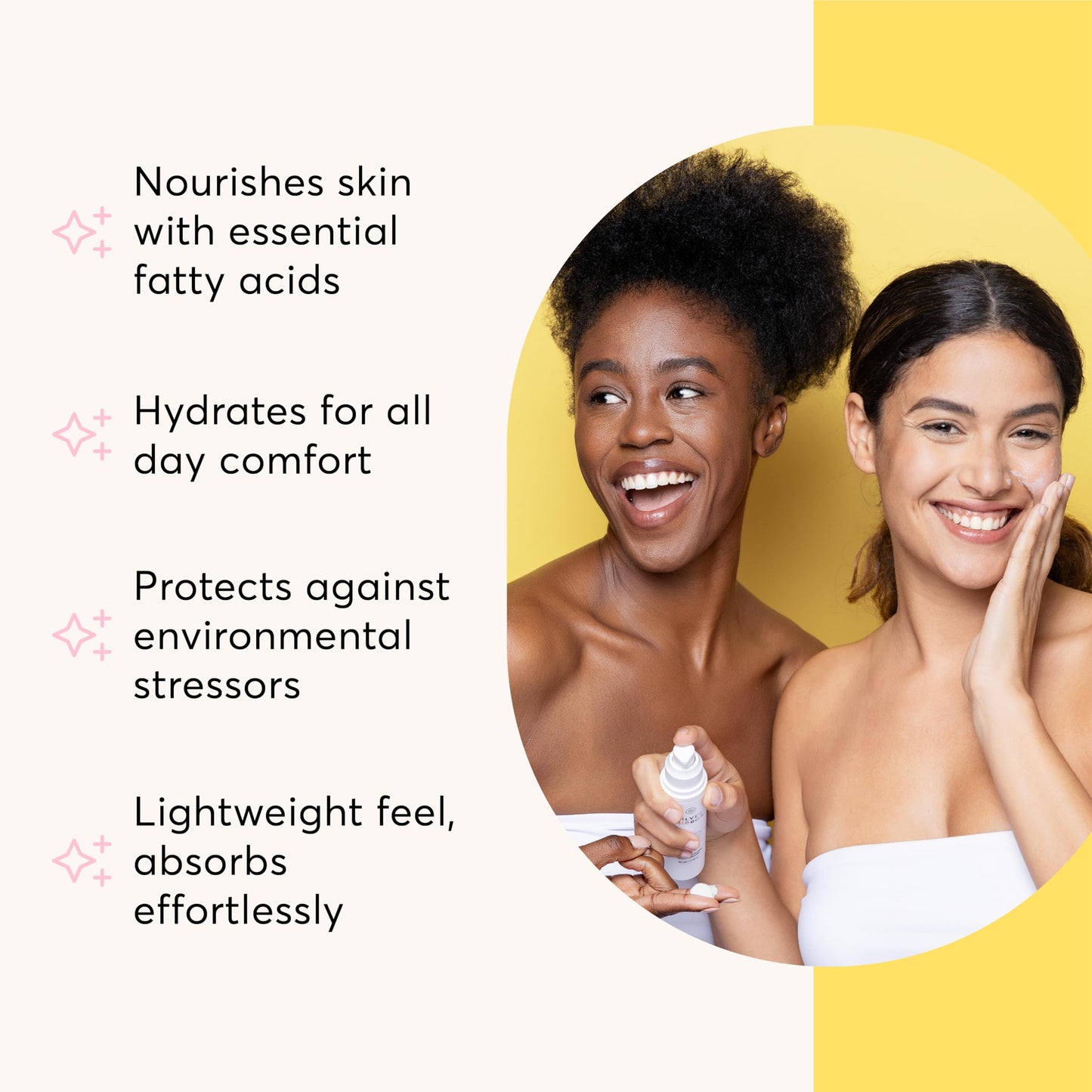 Silver Mirror Everyday Cream Moisturizer with Vitamin C & Grapeseed Oil, Hydrating Face Cream for Long Lasting Moisture, Barrier Support for All Skin Beauty & Personal Care Silver Mirror