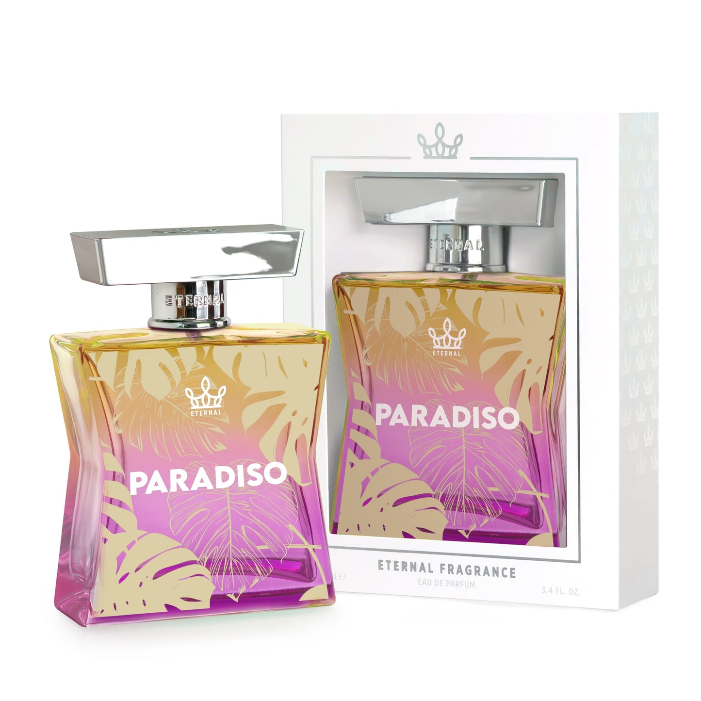 Eternal Fragrance - Eternal Paradiso - Inspired by Delina - 3.4 oz (100ml) - Eau de Parfum - Vegan - Clean Ingredients - Perfume for Women - 2000 Beauty & Personal Care Eternal Fragrance