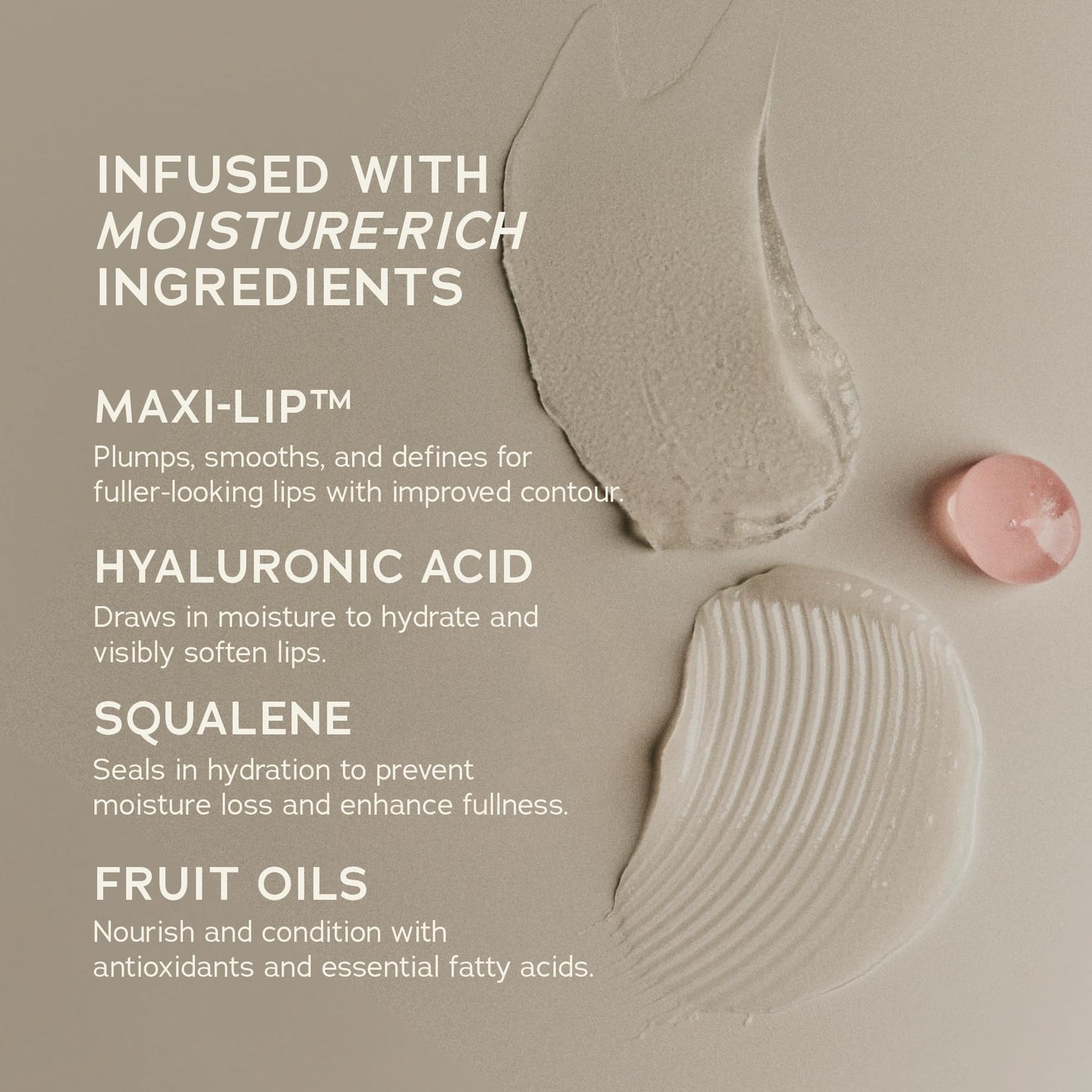 SWEET JULY SKIN Lip Treatment - Hydrating & Plumping Lip Balm with a Lip Peptide and Antioxidant Fruit Oils, Smooths & Softens, Vegan, Clean, 0.5 oz Beauty & Personal Care SWEET JULY