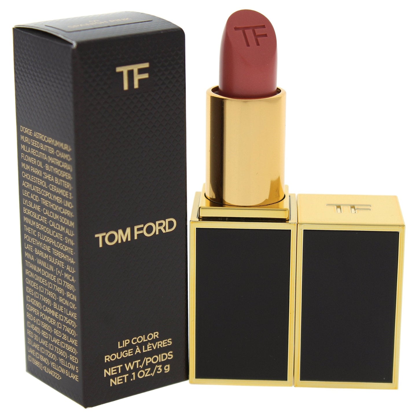 Tom Ford Lip Color No. 01 for Women, Spanish Pink, An ultra-creamy & nurturing lipstick, 1 Ounce (Model: TFT0T3010) Beauty & Personal Care Tom Ford
