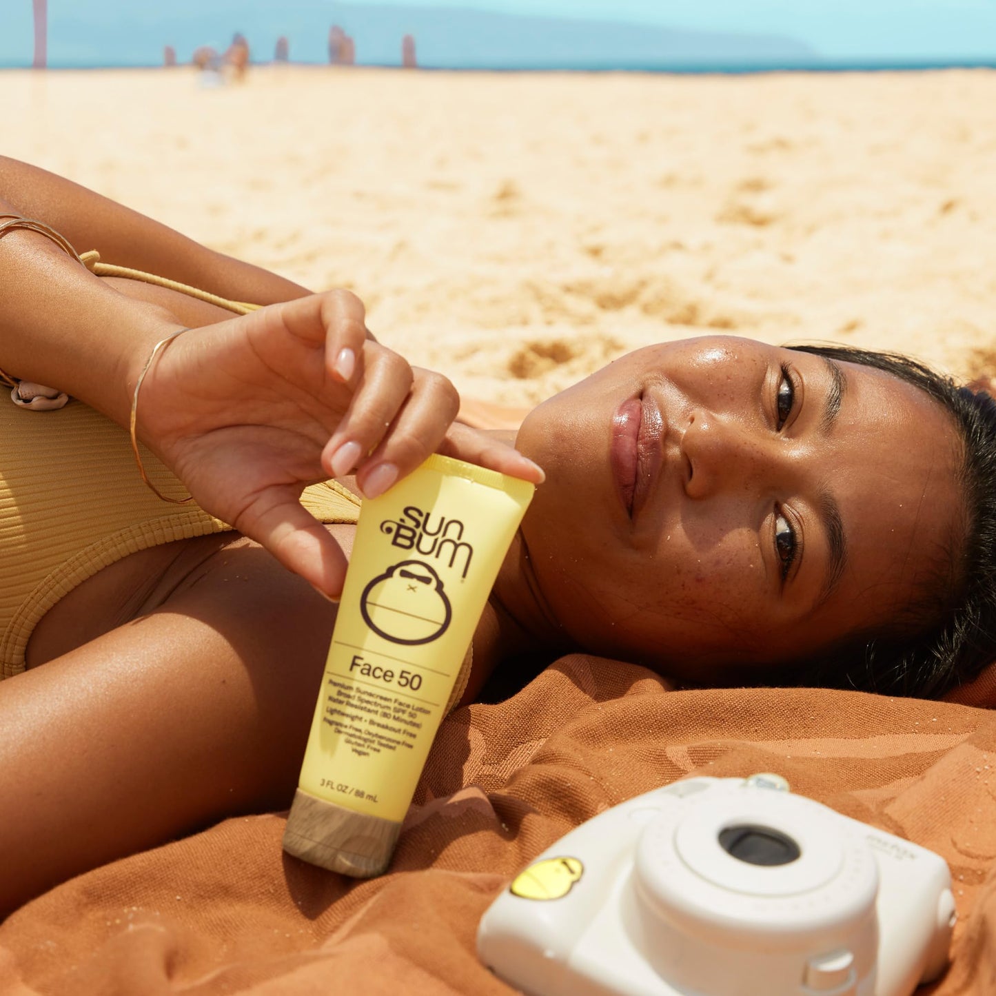 Sun Bum Original SPF 50 Sunscreen Face Lotion - Broad Spectrum Moisturizing Facial Sunscreen with Vitamin E -Fragrance Free - Travel Size - 3 oz Beauty & Personal Care Sun Bum