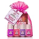 Piggy Paint | 100% Non-Toxic Girls Nail Polish | Safe, Cruelty-free, Vegan, & Low Odor for Kids | Swirls & Twirls (4 Polish + Nail Art Gift Set) Beauty & Personal Care Piggy Paint