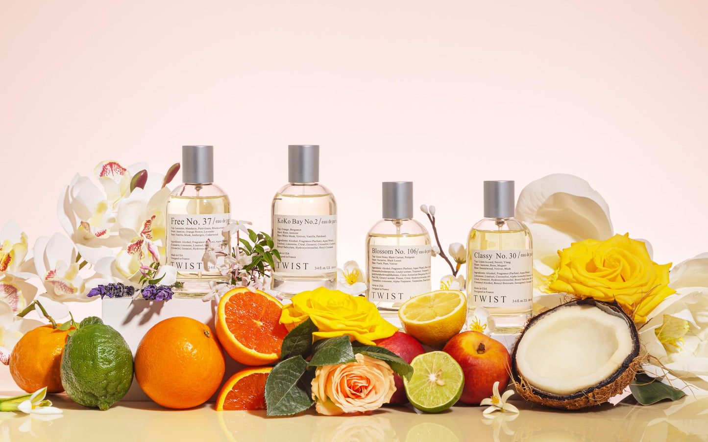 Twist Floral No. 40 - Eau De Parfum Inspired by G. Flora Gorgeous Gardenia, Long Lasting Perfume For Women, Paraben Free, Vegan, Clean Ingredients Beauty & Personal Care HOUSE OF TWIST