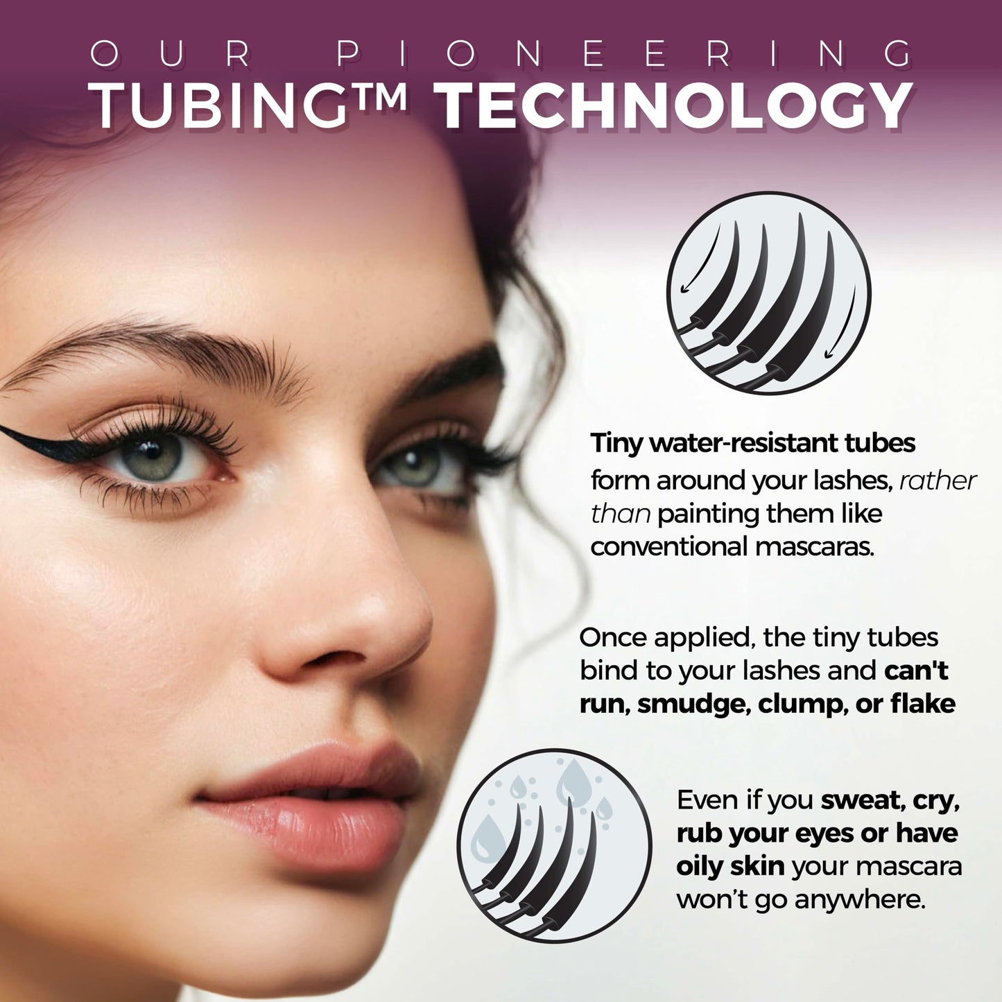 Blinc Amplified Tubing Mascara, Ultra-Longwearing Washable Mascara, Soft-Glam Volumizing, Lengthening and Defining Mascara, 9mL / 0.30 Fl. OZ Beauty & Personal Care blinc