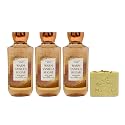 Bath & Body Works Warm Vanilla Sugar - 3 Body Washes with a Perfectly Peeled Bar Soap Beauty & Personal Care Bath & Body Works