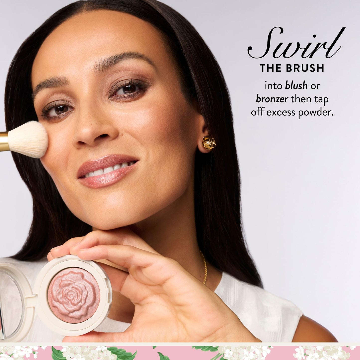 LAURA GELLER NEW YORK Angled Blush Brush - Sculpting & Blending Brush for Blush, Bronzer & Contour - Soft Vegan Bristles - Draper James Limited Beauty & Personal Care LAURA GELLER NEW YORK