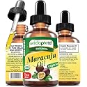 MYVIDAPURE Organic MARACUJA OIL Passion Fruit Certified Organic 100% Natural, Pure WILD GROWTH VIRGIN UNREFINED Brazilian for Skin, Face, Hair, Lip Beauty & Personal Care MYVIDAPURE