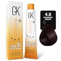 GK HAIR Global Keratin Professional Hair Color Cream Tube (3.4 Fl Oz/100ml) Nourishing & Cleansing Colors for Styling High Performance Long Lasting Beauty & Personal Care GK HAIR
