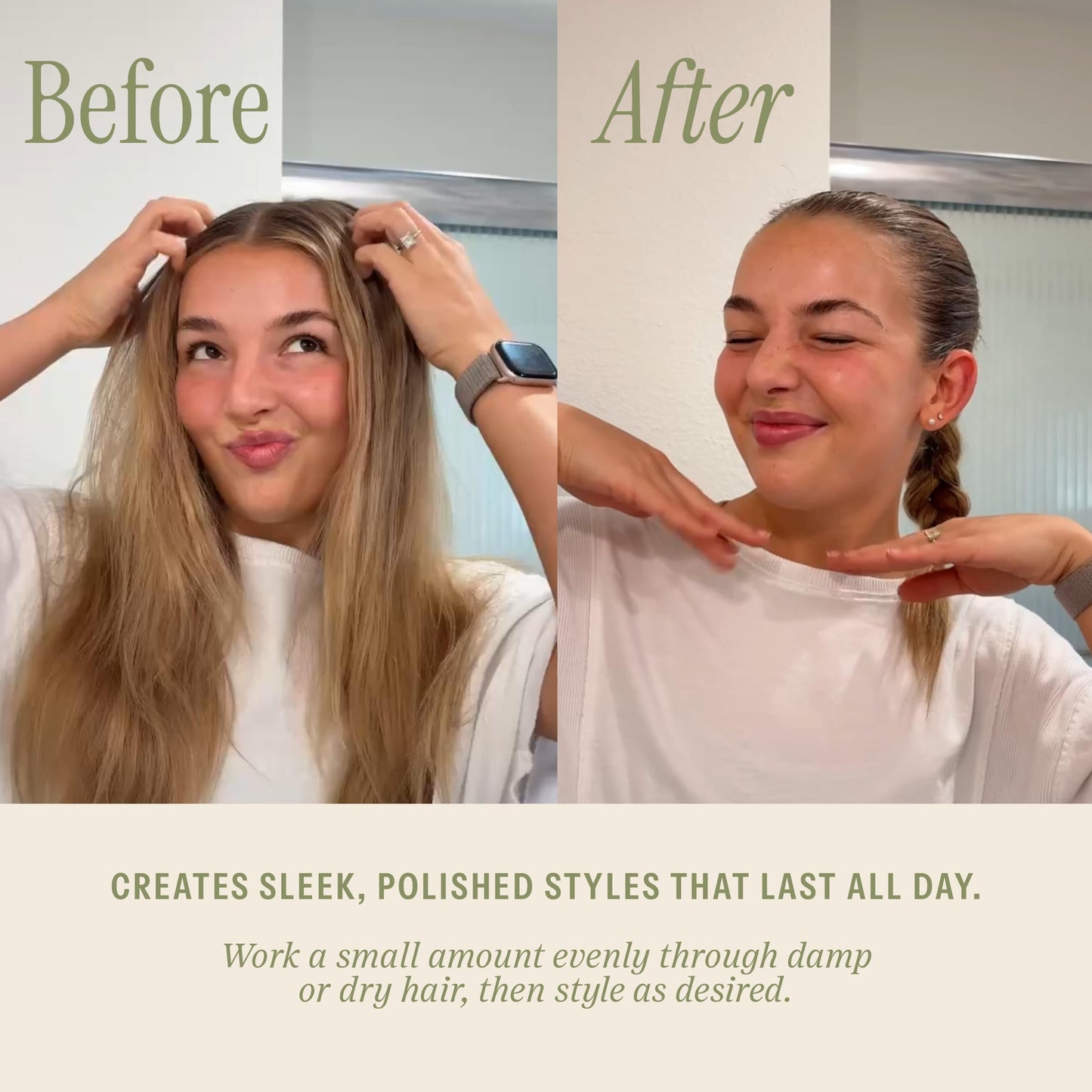 Salée- Styling Cream For Slickbacks & Curls | Slick Back Hair & Define Curly Hair | For Women, Kids, Girls, Smoothing & Anti-Frizz | For Curls, Wavy Beauty & Personal Care SALEE.