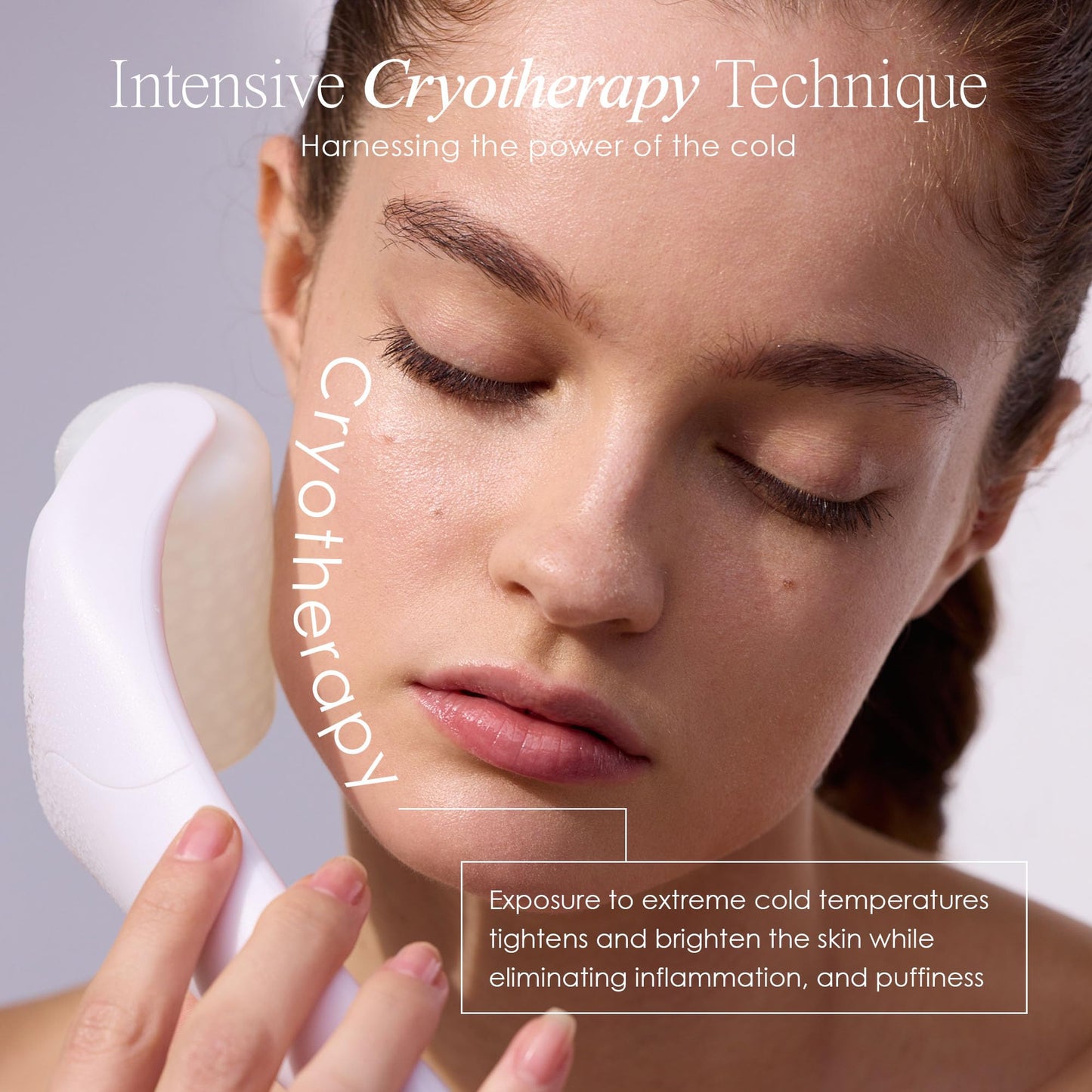 The Ice Roller by Project E Beauty | Cryotherapy Treatment | Facial Massage | Reduce Under Eye Puffiness, Dark Circles | Muscle Soreness Pain Relief Beauty & Personal Care Project E Beauty