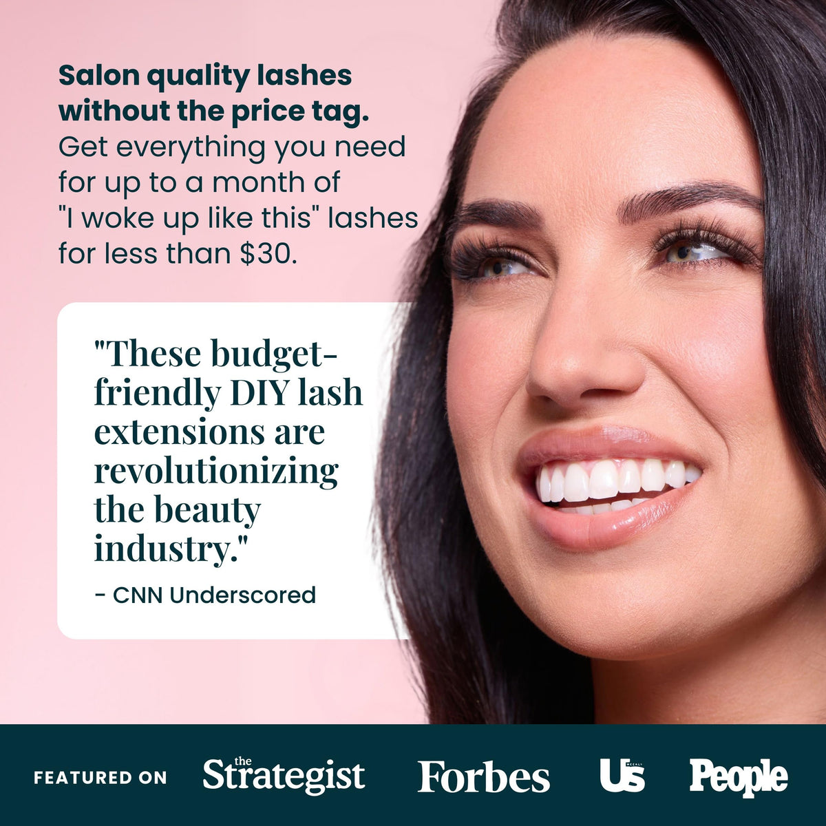 FlutterHabit The Dreamer prepTECH Classic 6 Pair Underlash Extensions, 7-14mm Wispy Lash Clusters, Under Lash Eyelashes for At Home Application