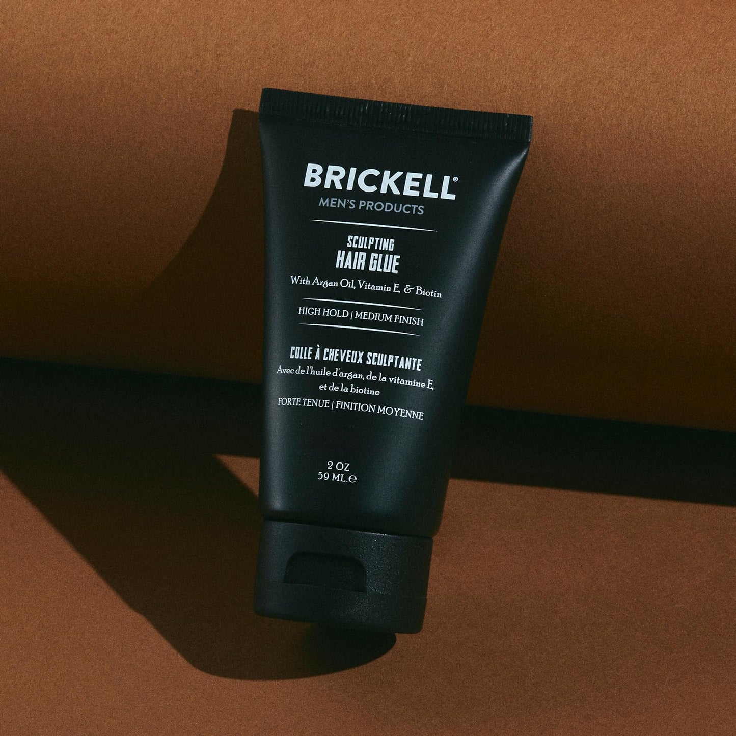 Brickell Men's Hair Styling Sculpting Hair Glue For Men, All Day Lasting Hold for Sculpting and Shaping Hair, 2 Ounce, Scented (2 oz) Beauty & Personal Care Brickell Men's Products