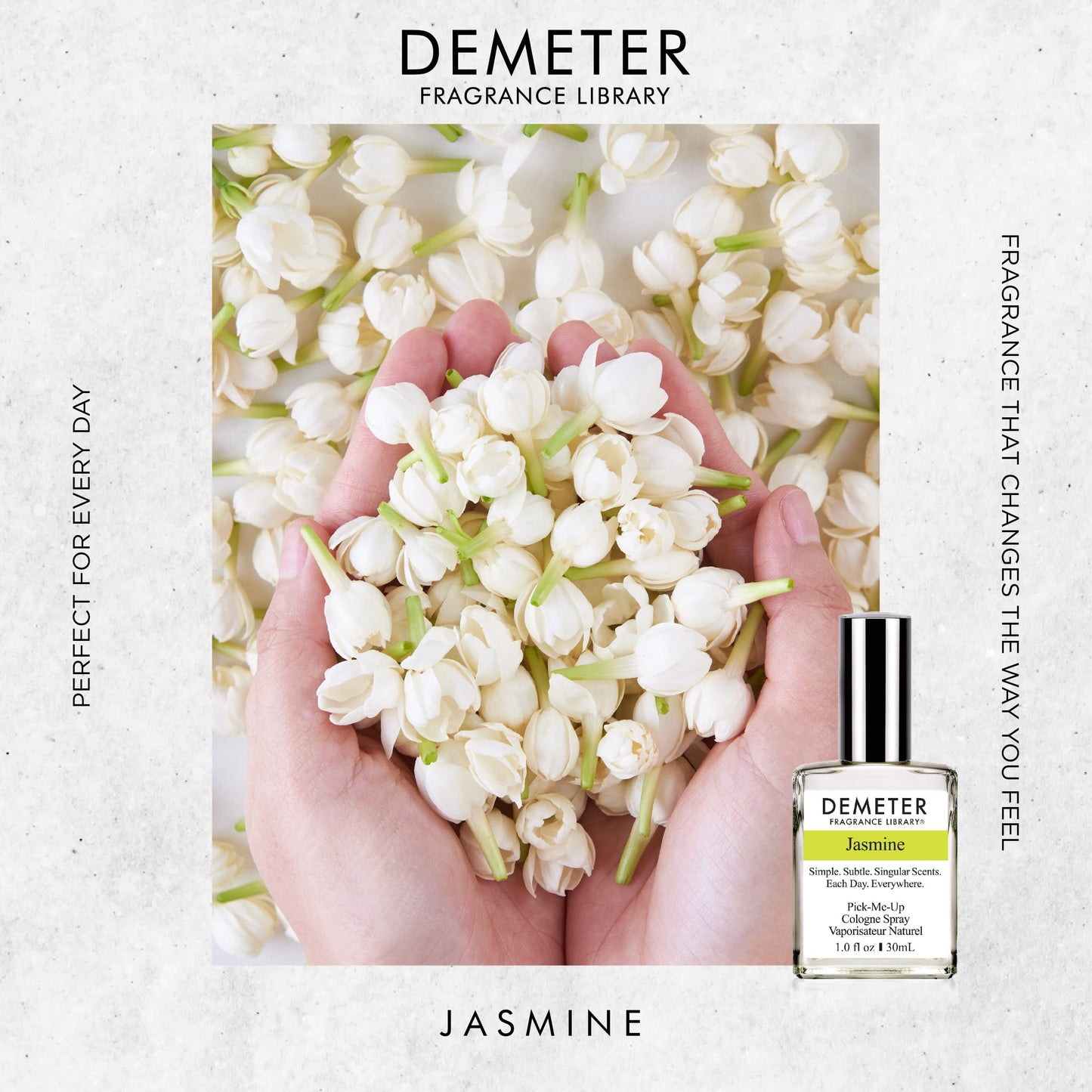 DEMETER Natural Perfume Spray Cologne for Women, Jasmine, 1 oz Beauty & Personal Care DEMETER