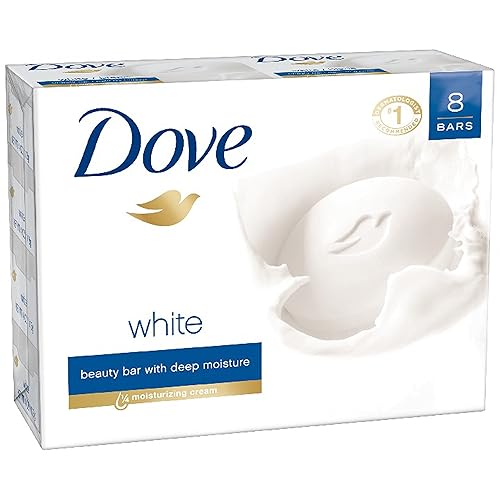 Dove Beauty Bar, White 4 oz, 8 Bar, Pack of 3 Beauty & Personal Care Dove