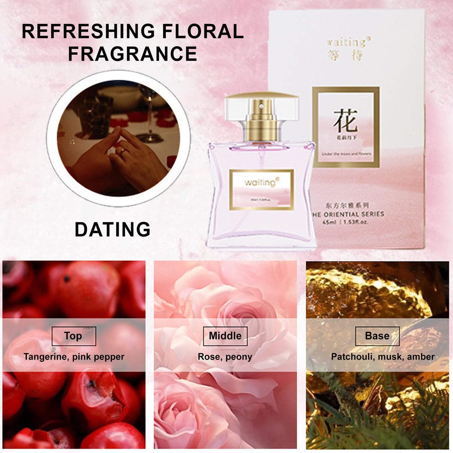 XFXS Perfume Long-Lasting Fragrance For Unisex,Floral Citrus Woody Notes,Luxury Eau De Toilette-45ml (Floral) Beauty & Personal Care XFXS