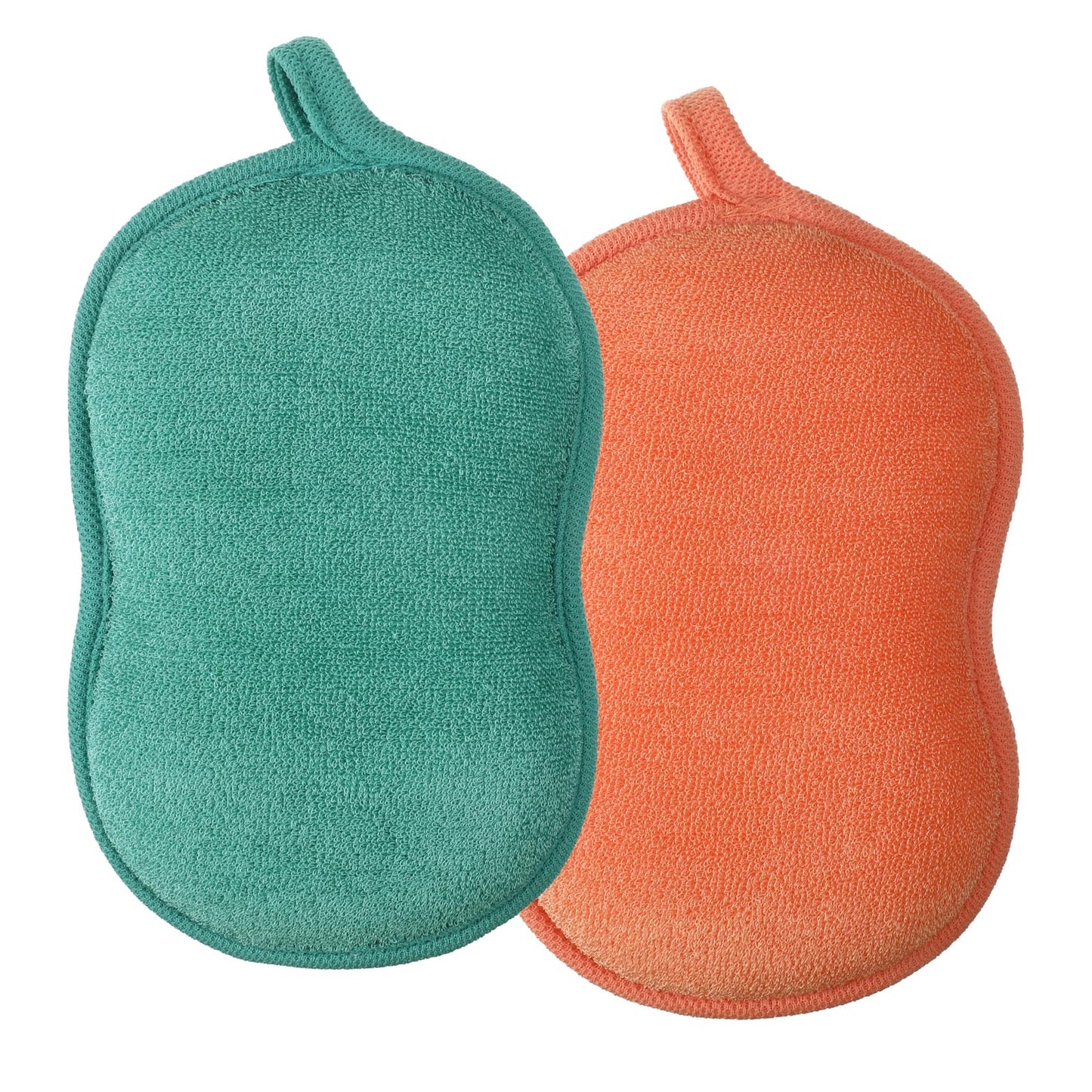 2 PCS Baby Bath Sponge, Soft Absorbent Baby Sponge for Bathing, Exfoliating Shower Sponge for Body, Bath Sponges Loofah for Infants Men Women Body All Beauty and Personal Care Tweruna