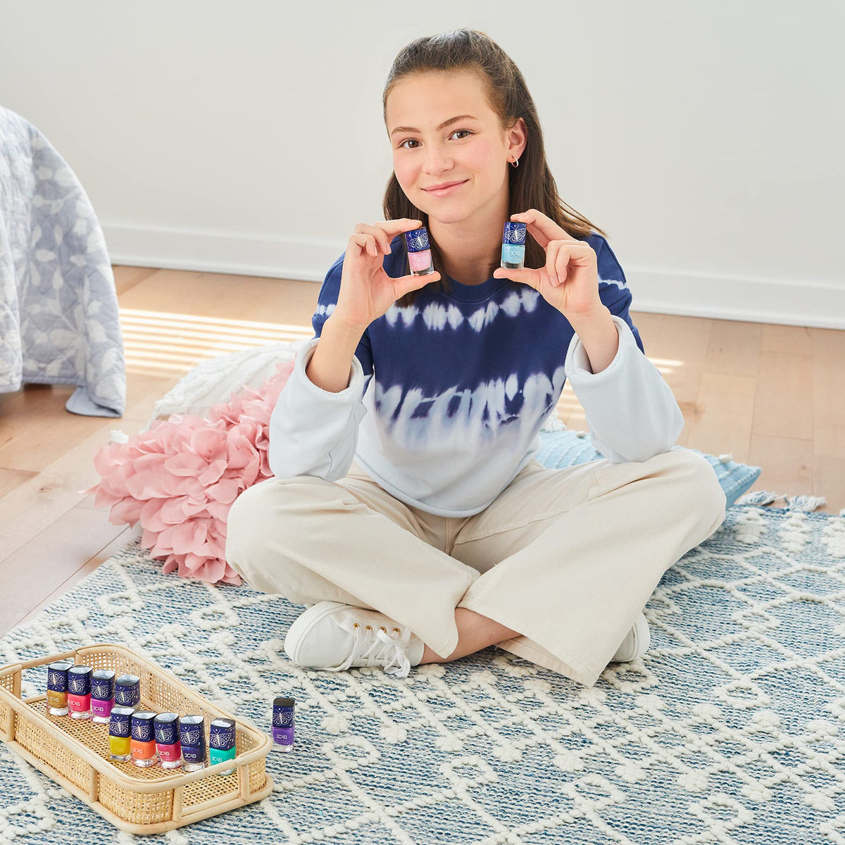Celestial 12-Pack Nail Polish Tower for Girls & Teens - 12 Vibrant, Non-Toxic Colors - Safe & Fun Nail Polish Set for Kids Ages 8+ Perfect Beauty & Personal Care 3C4G THREE CHEERS FOR GIRLS