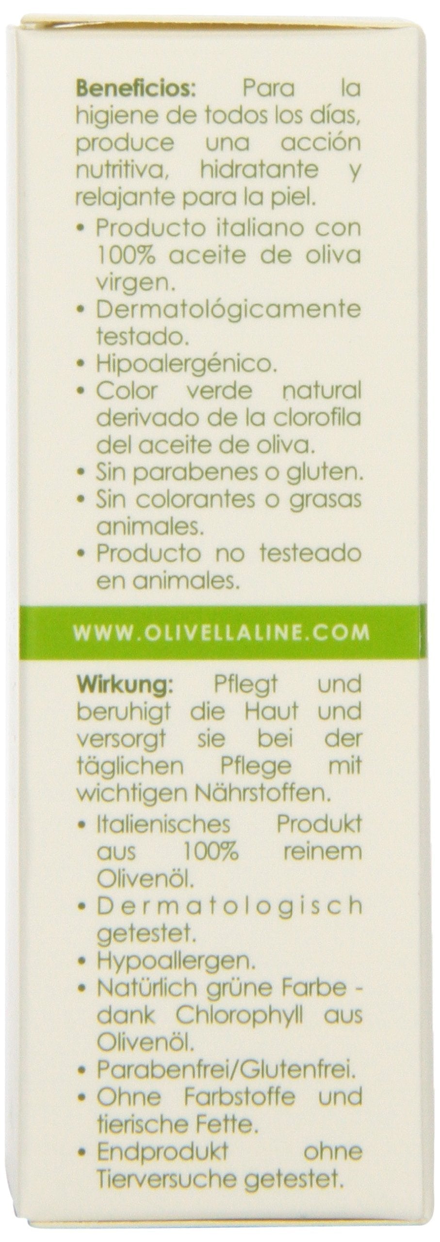 Olivella Face and Body Soap, Scented All-Natural 100% Virgin Olive Oil from Italy, 5.29-Ounce Bars (Pack of 12) Beauty & Personal Care Olivella