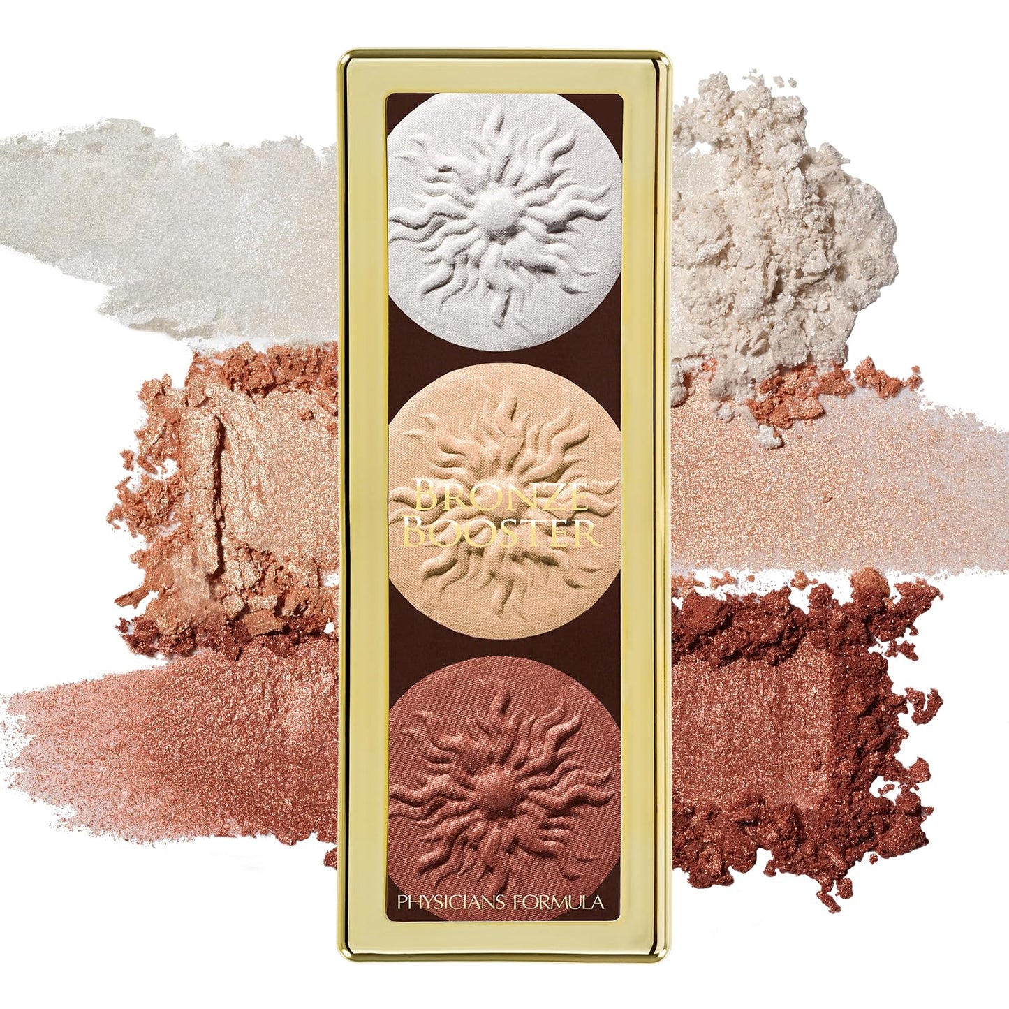 Physicians Formula Bronze Booster Highlight & Contour Palette with Brush, Blendable & Buildable Finish - Shimmer Glow Beauty & Personal Care Physicians Formula
