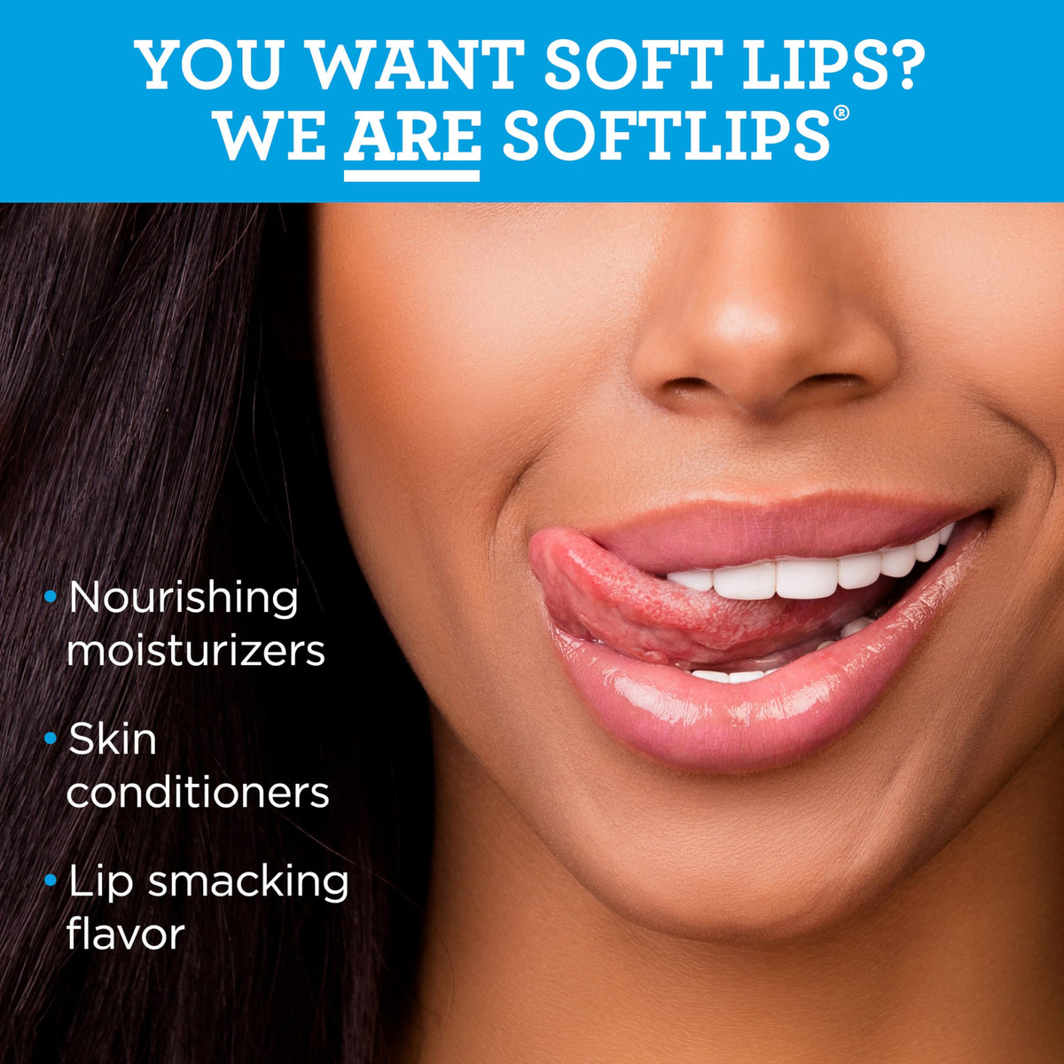 Softlips Daily Lip Moisturizer For Very Dry Lips, Vanilla Flavored Lip Balm, SPF 20, Hydrates, Soothes & Prevents Chapped Lips, Smooth Glide Formula Beauty & Personal Care SoftLips
