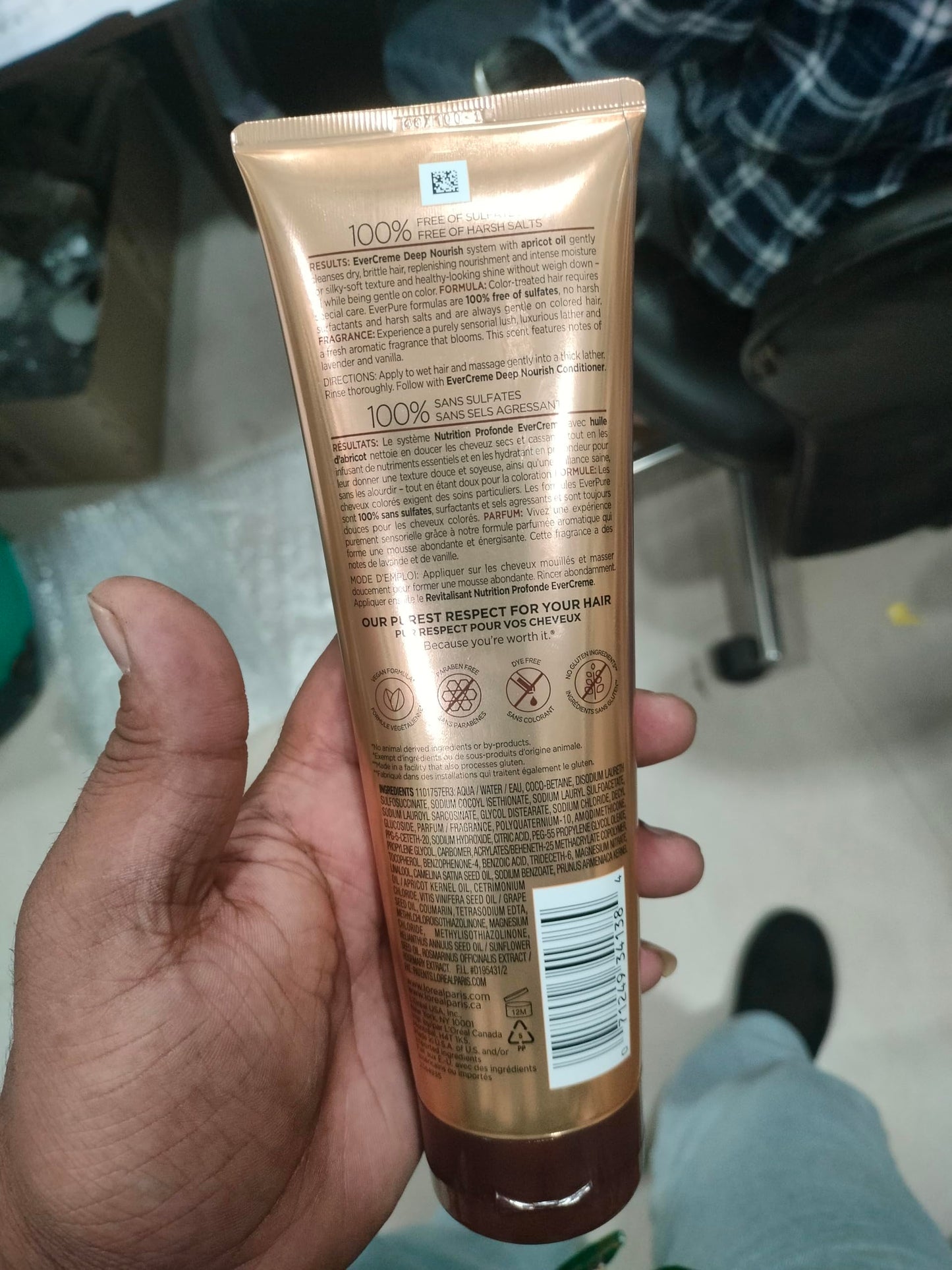 L'Oreal Evercreme Intense Nourishing Shampoo, 8.5 Fluid Ounce Beauty & Personal Care L'Oreal Paris