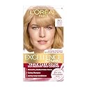 L'Oreal Paris Excellence Crème Permanent Hair Dye, Triple Care Hair Color with Hyaluronic Acid for 100% Gray Coverage, 8G Medium Golden Blonde, 1 Kit Beauty & Personal Care L'Oreal Paris