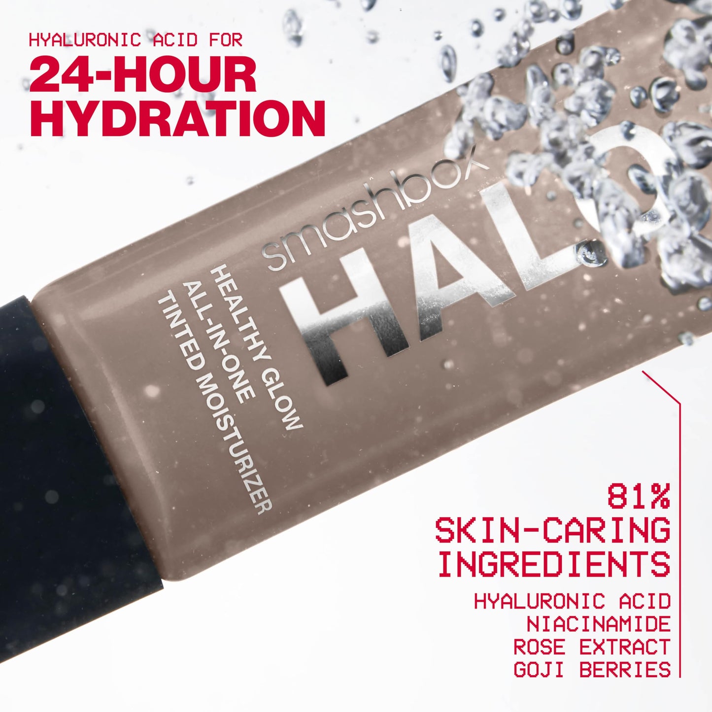 Smashbox Halo Healthy Glow All-In-One Tinted Moisturizer SPF 25 | Hydrating, Long Wearing, Tinted Moisturizer with SPF | Hyaluronic Acid, Light Beauty & Personal Care Smashbox