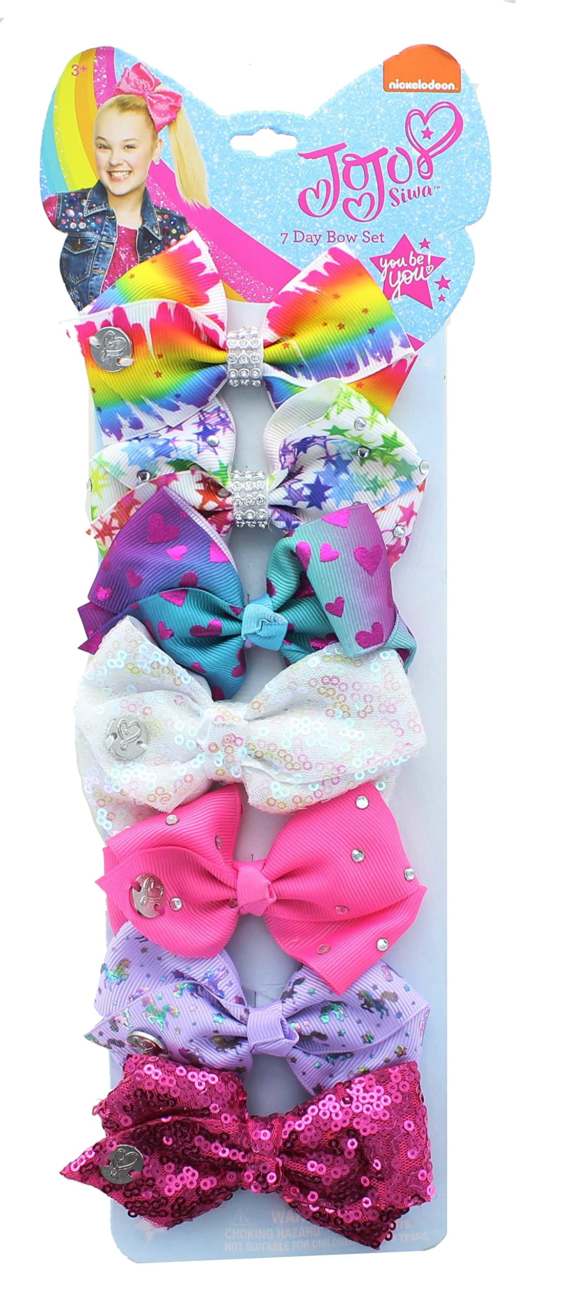 Days of the Week Bows Beauty & Personal Care JoJo Siwa
