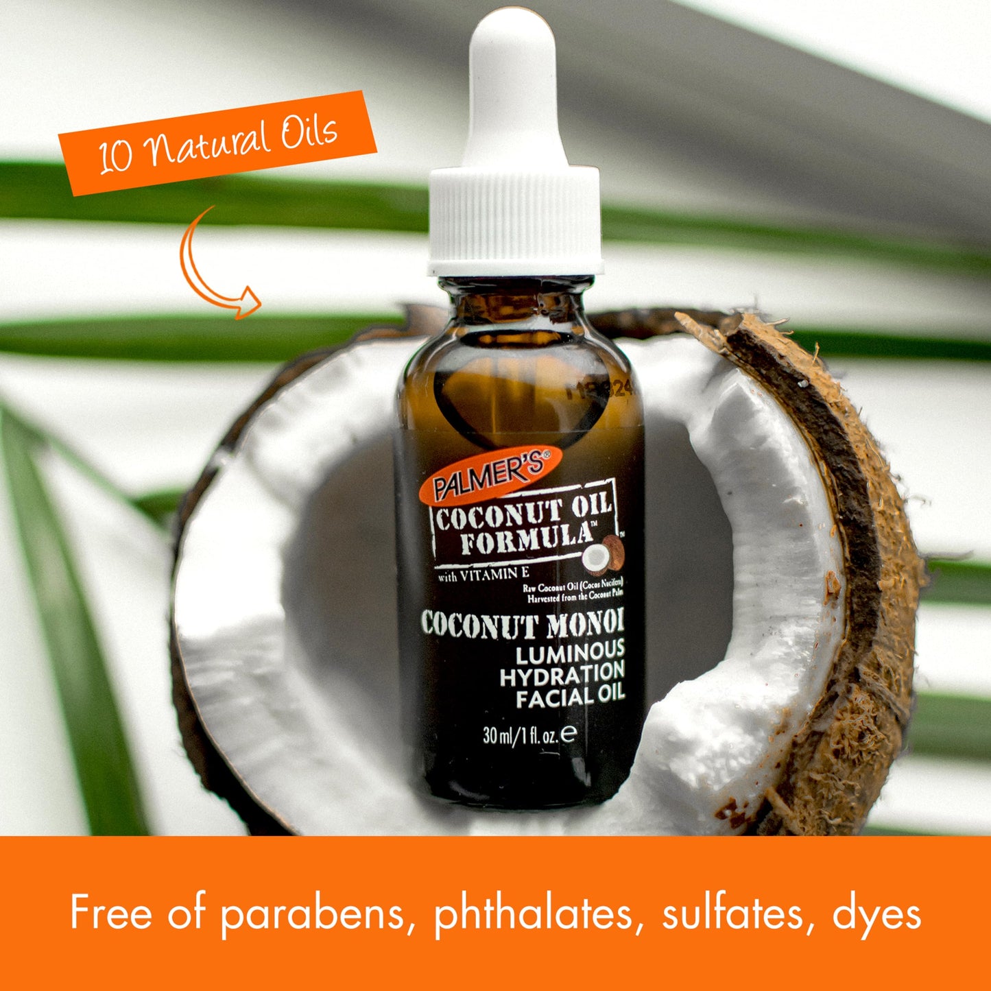 Palmer's Coconut Oil Formula Coconut Monoi Luminous Hydration Facial Oil, 1 Ounce Beauty & Personal Care Palmer's