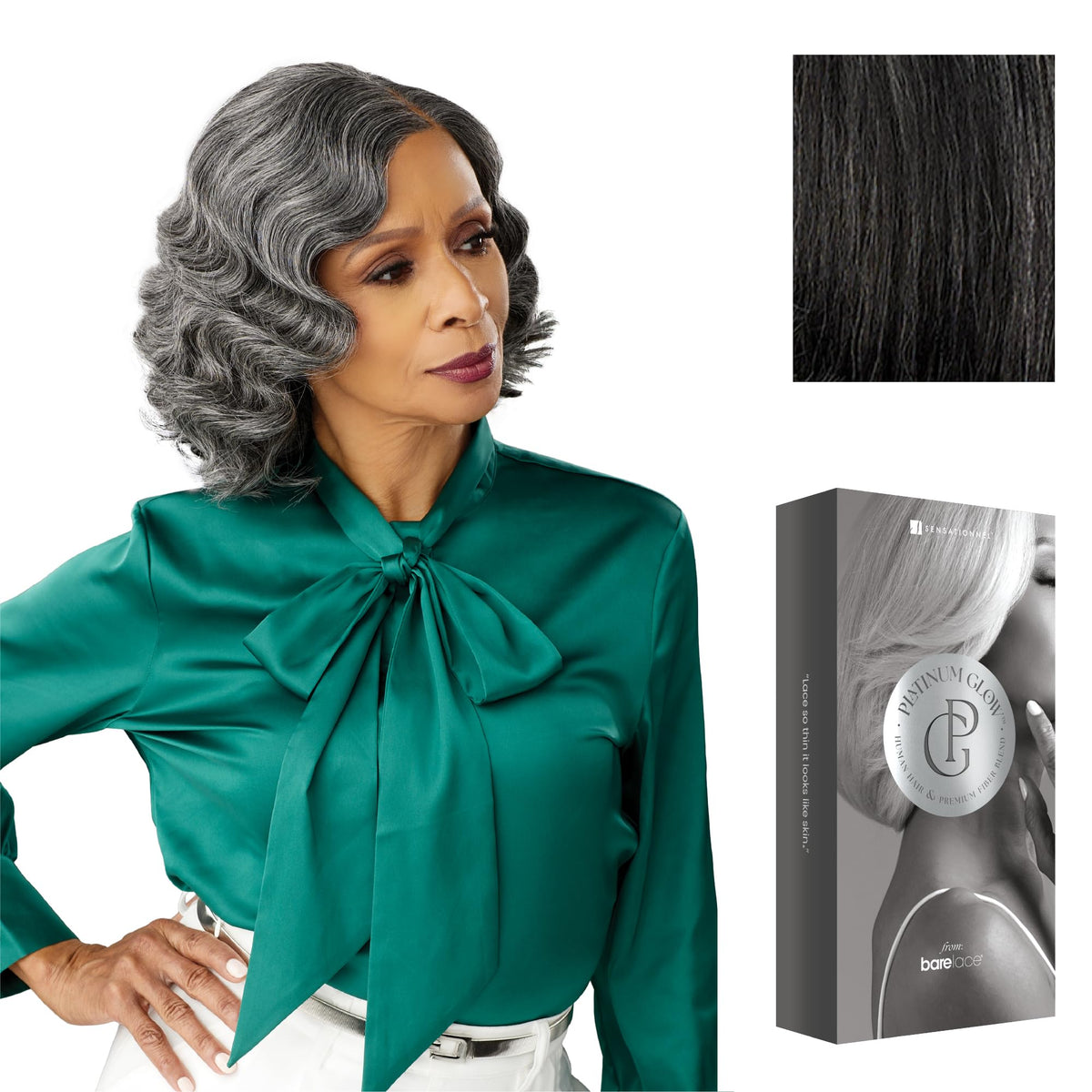 Sensationnel Platinum Glow 13x6 Wig-Vivienne, SHIMMERINGPEARL