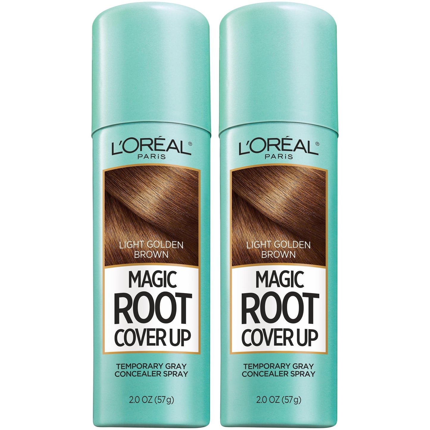 L'Oreal Paris Magic Root Cover Up Gray Hair Spray, 100% Gray Hair Coverage with Buildable, Lightweight, Transfer-Resistant, and Temporary Formula Beauty & Personal Care L'Oreal Paris