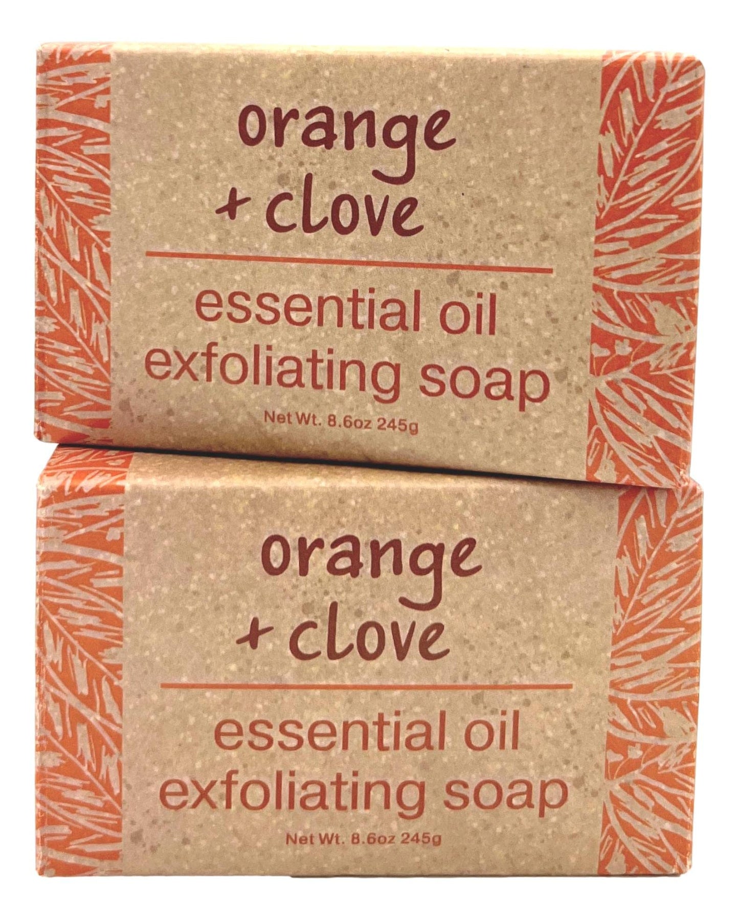 Greenwich Bay Trading Co., Orange and Clove Essential Oil Exfoliating Bath Bar Soap, Set of 2, 8.6 Ounces Each Beauty & Personal Care Greenwich Bay